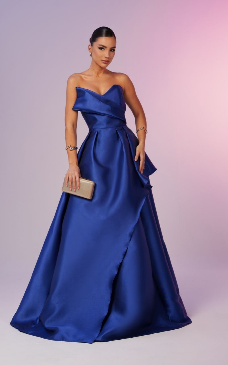 Vestido Azul Royal tamanho GG