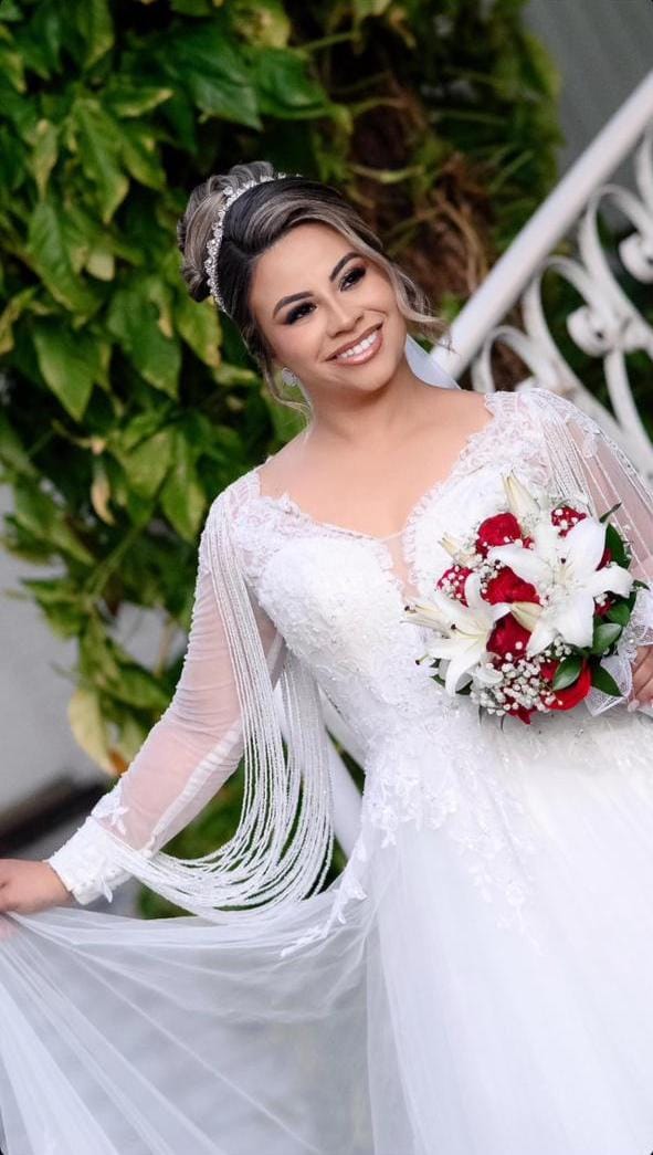 Vestido de Noiva Tamanho M