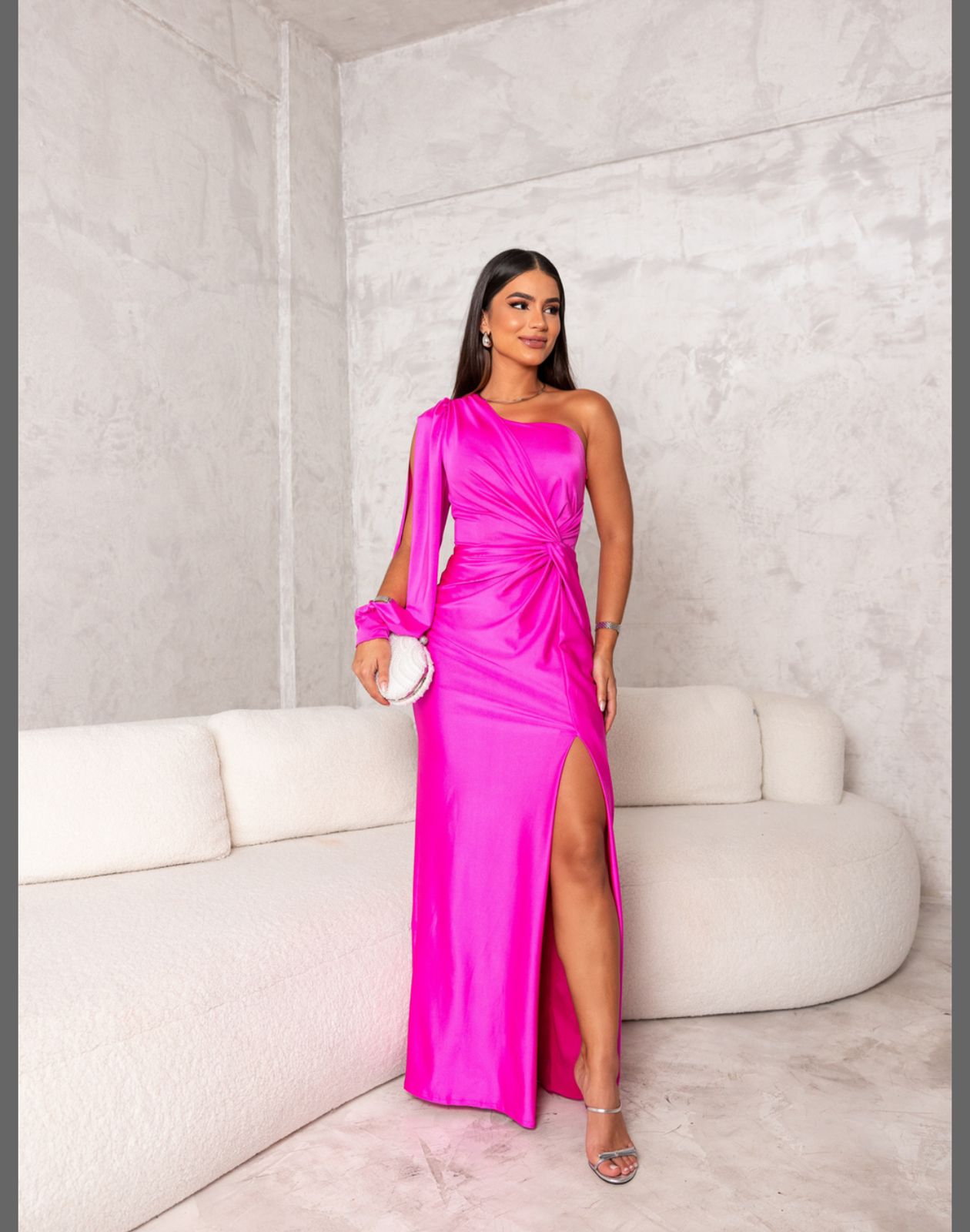Vestido Rosa Pink Tamanho M