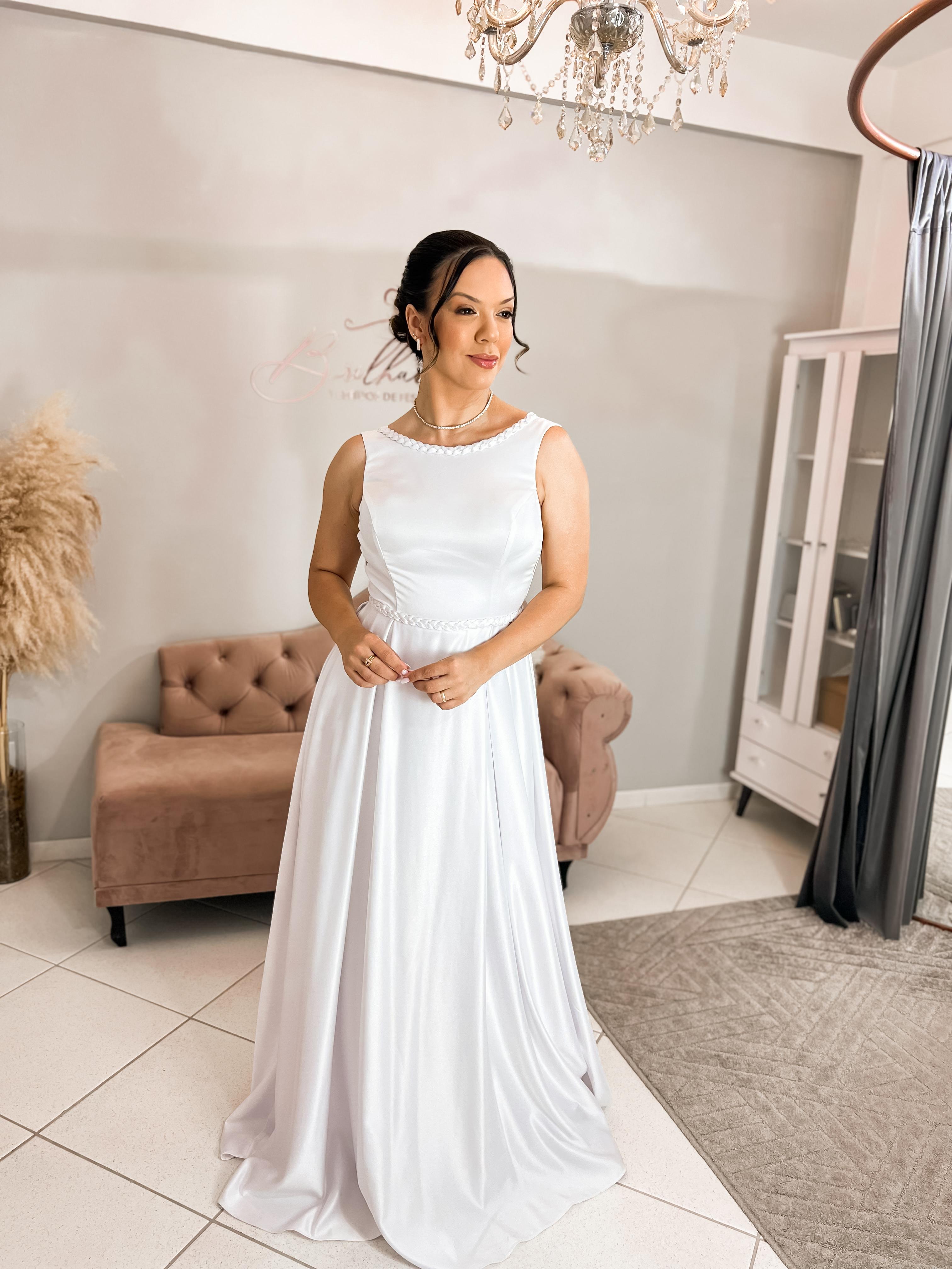 Vestido de Noiva Tamanho M