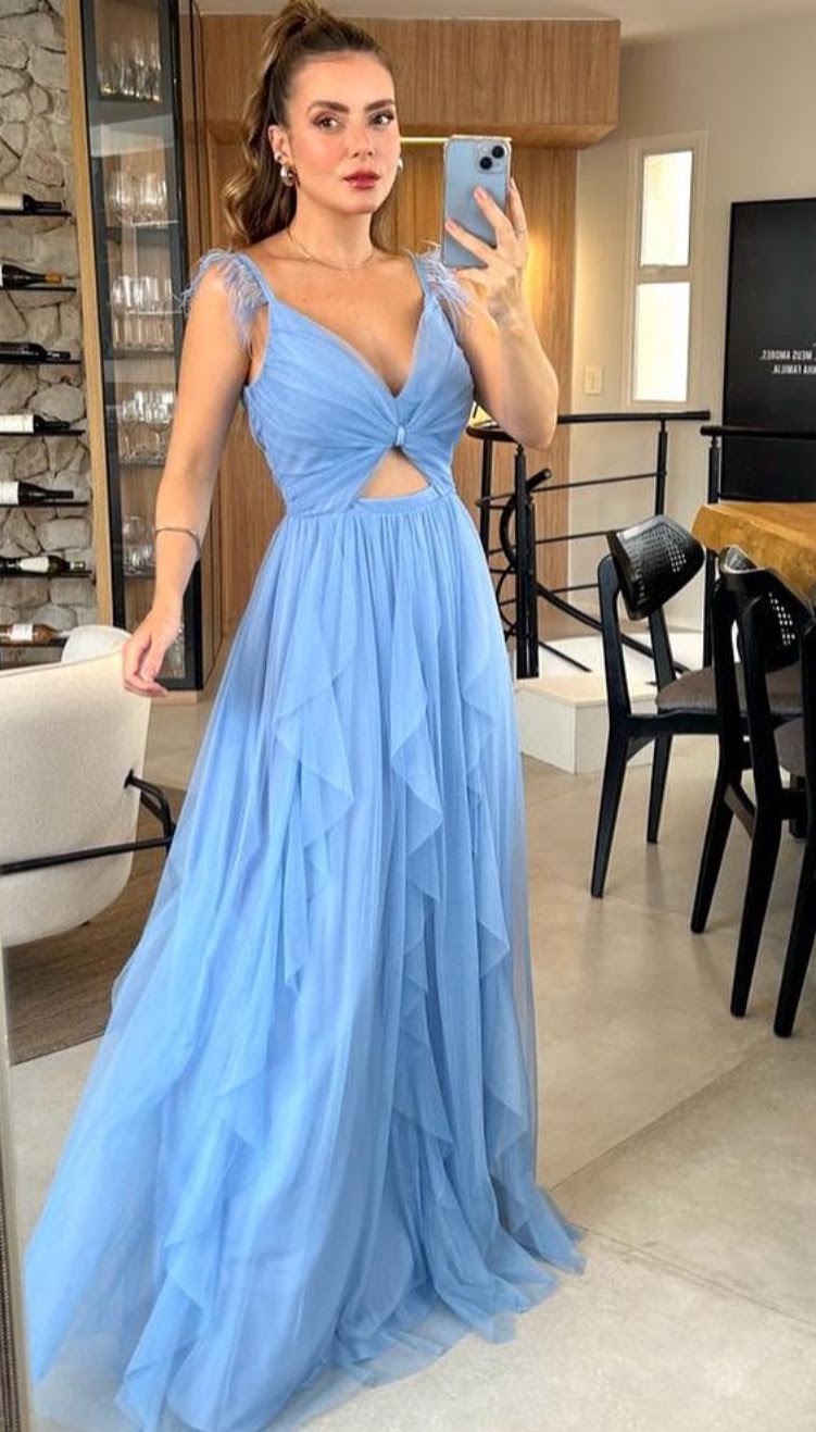 Vestido Azul Serenity Tamanho G