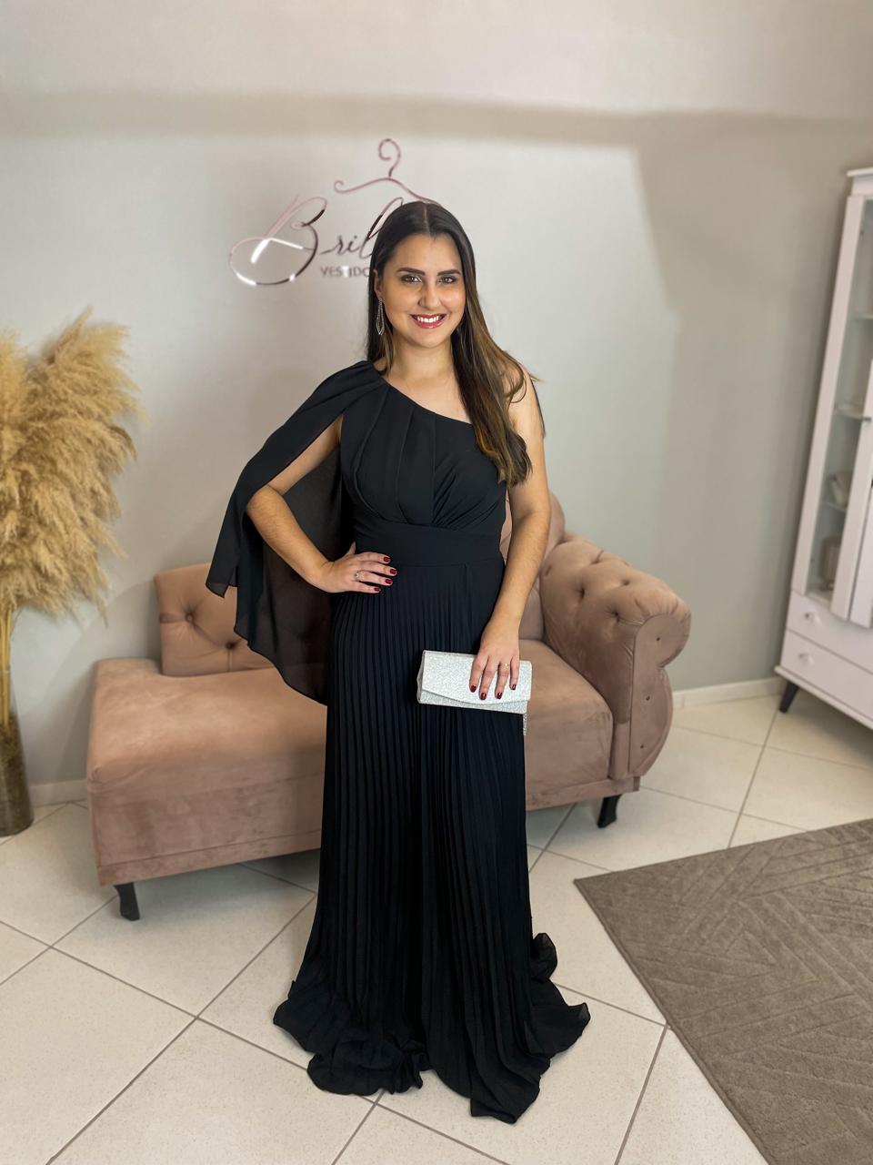 Vestido Preto Tamanho G