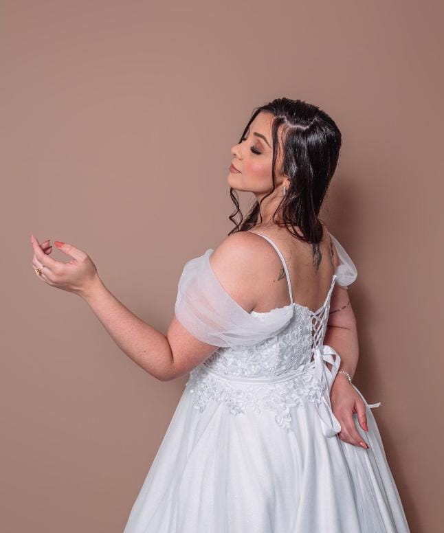 Vestido de Noiva Tamanho 48