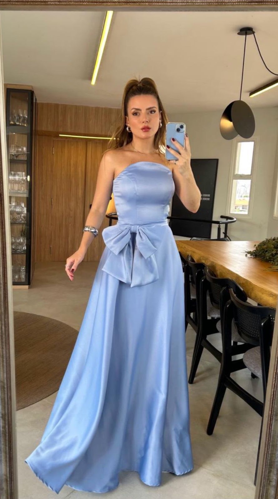 Vestido Azul Serenity Tamanho GG