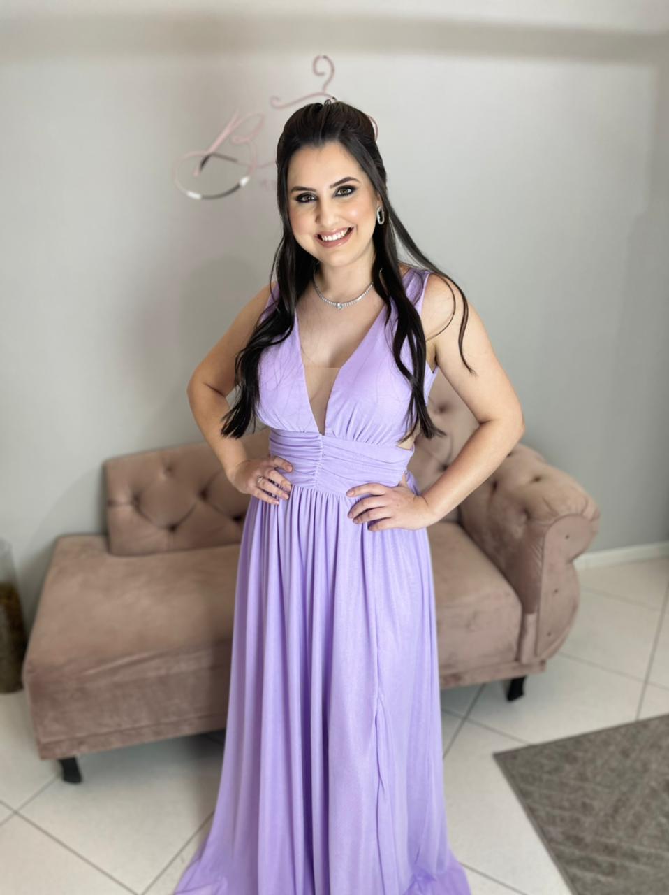 Vestido Lavanda tamanho M