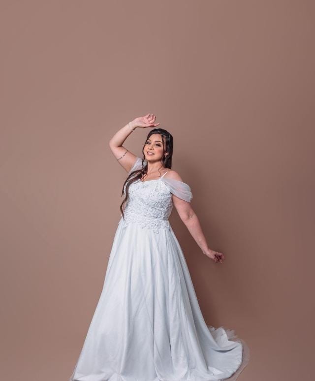Vestido de Noiva Tamanho 48