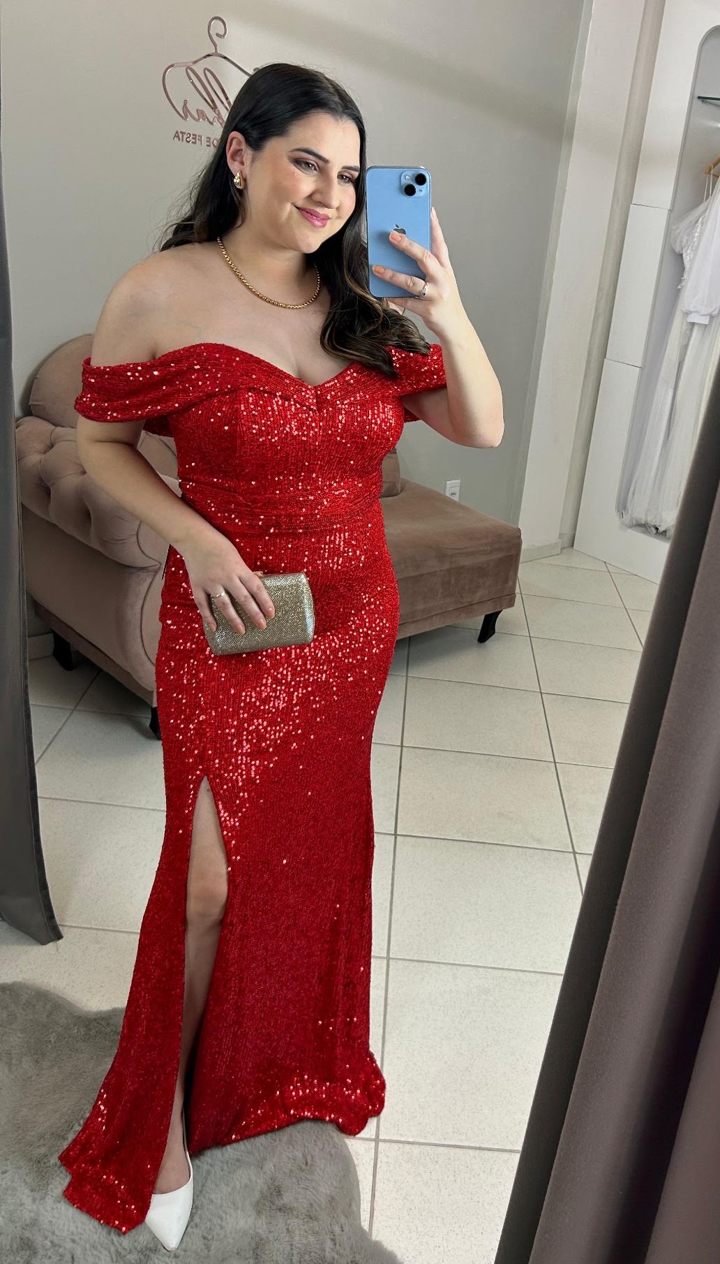 Vestido Vermelho Tamanho G