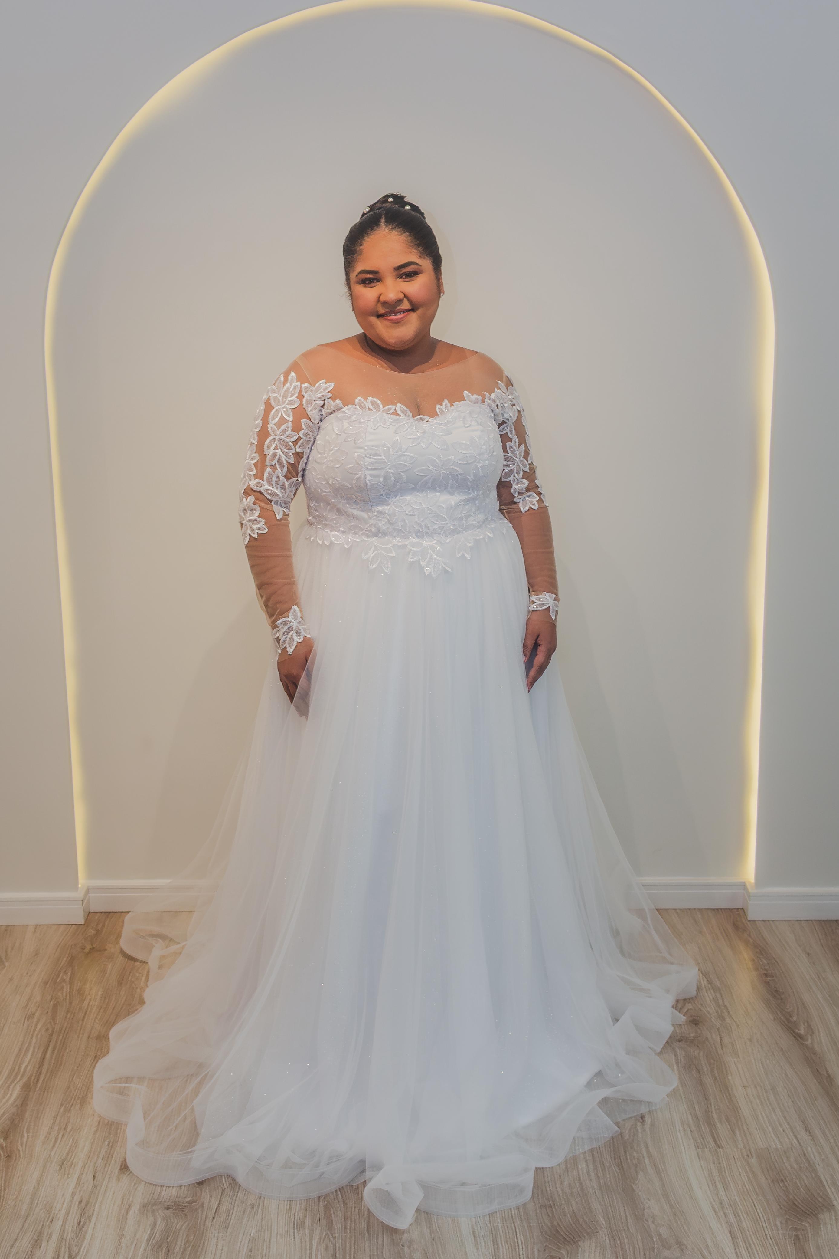 Vestido de Noiva Tamanho 50