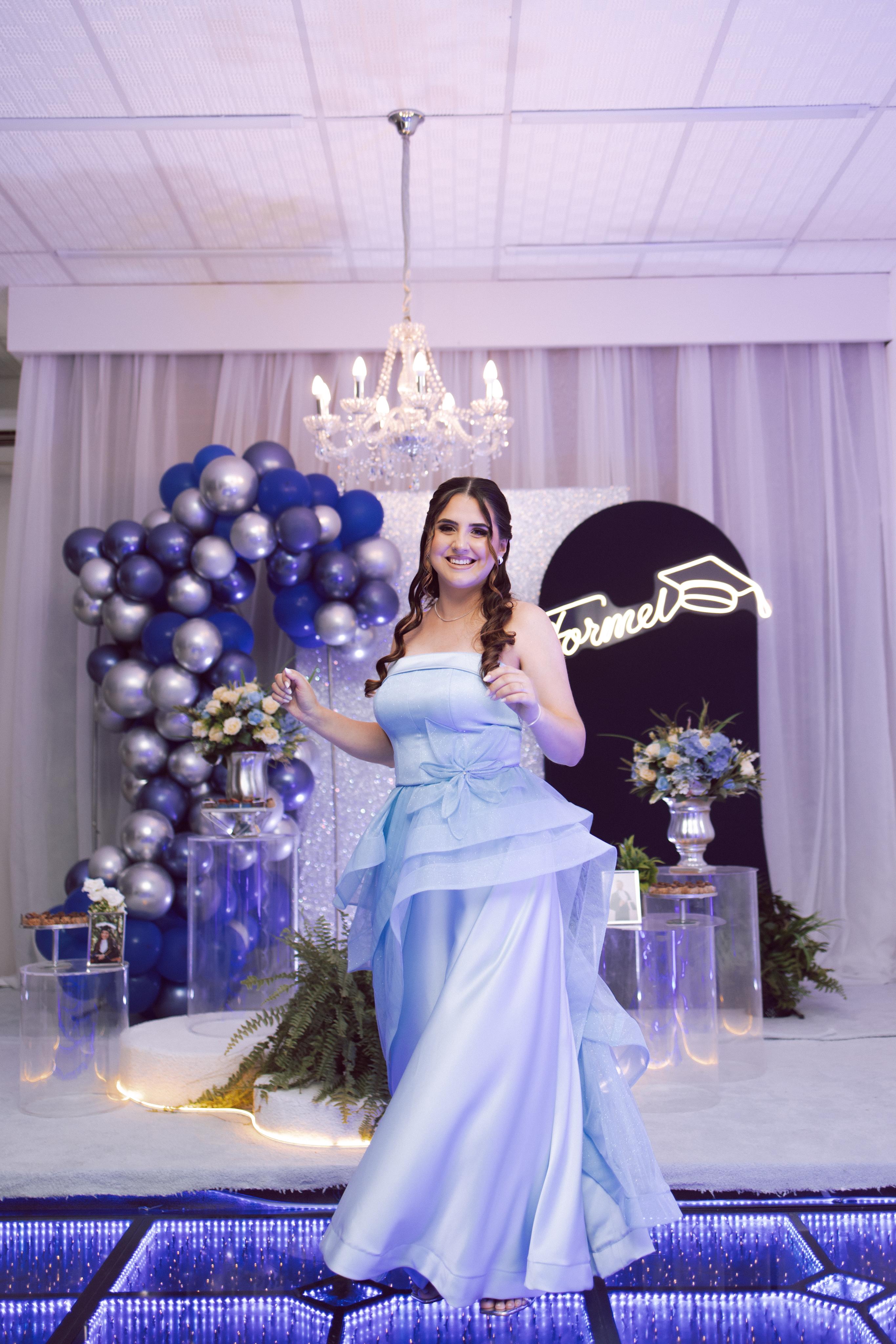 Vestido Azul Serenity tamanho M 