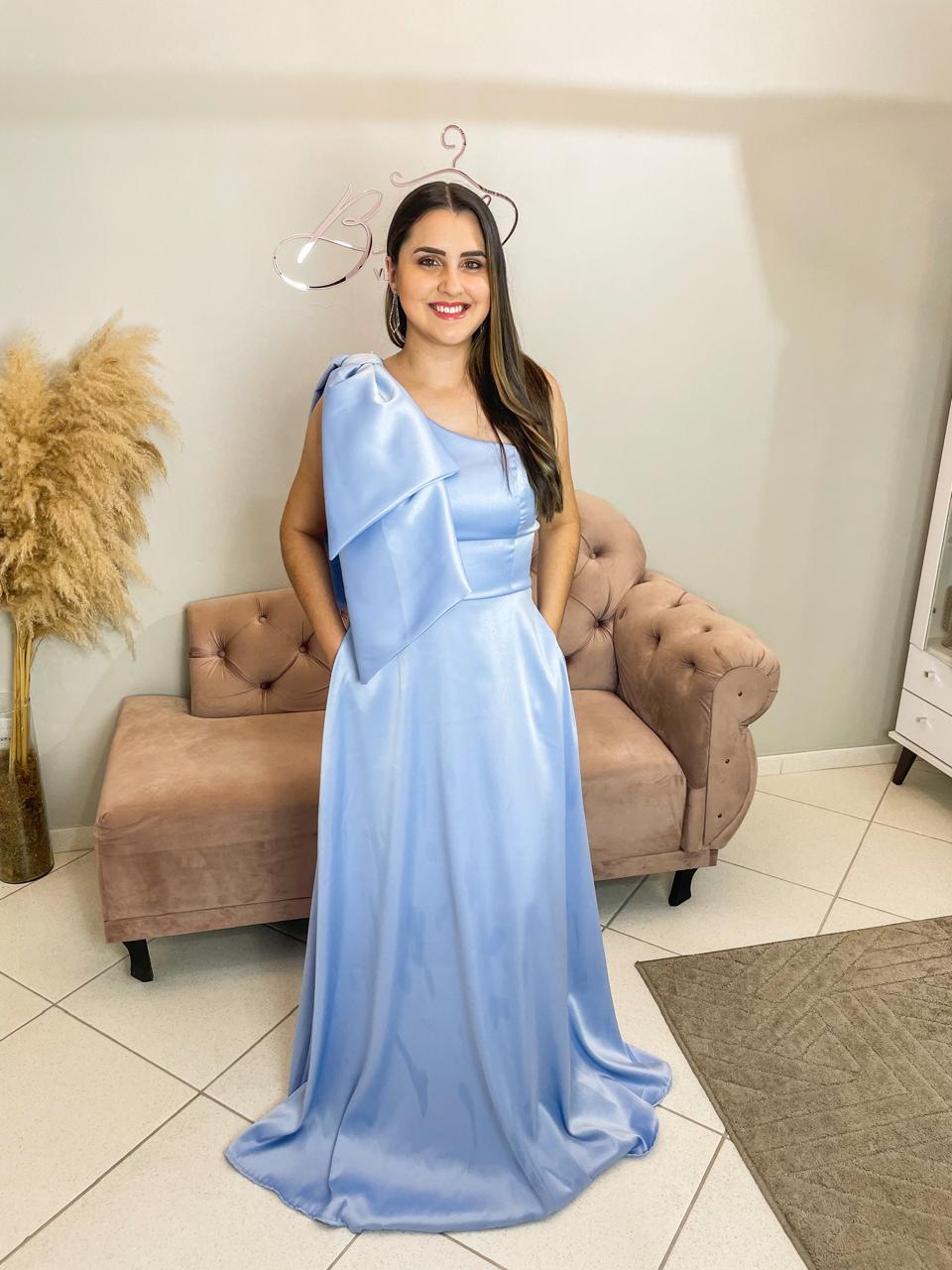 Vestido Azul Serenity Tamanho G