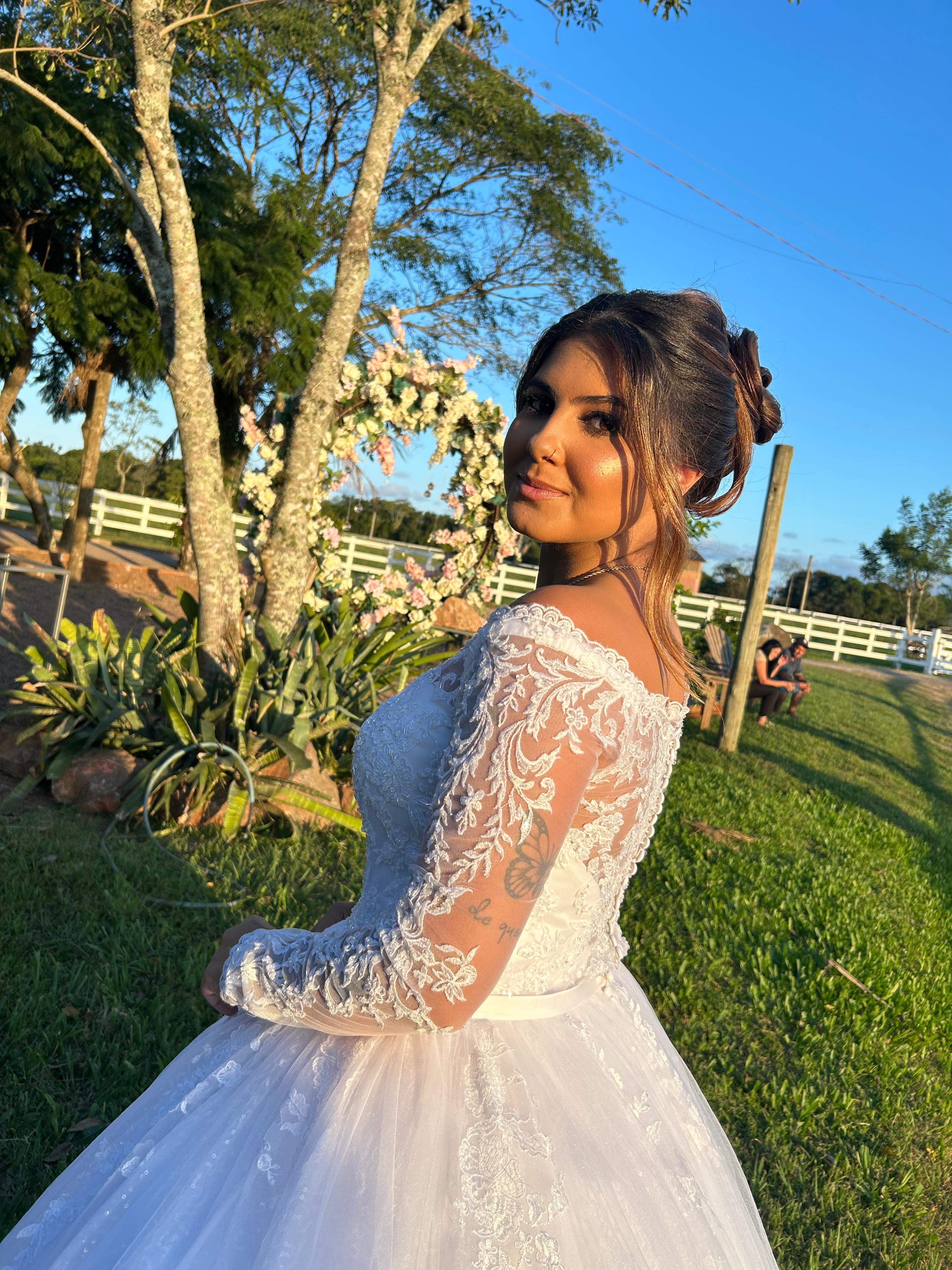 Vestido de Noiva Tamanho P