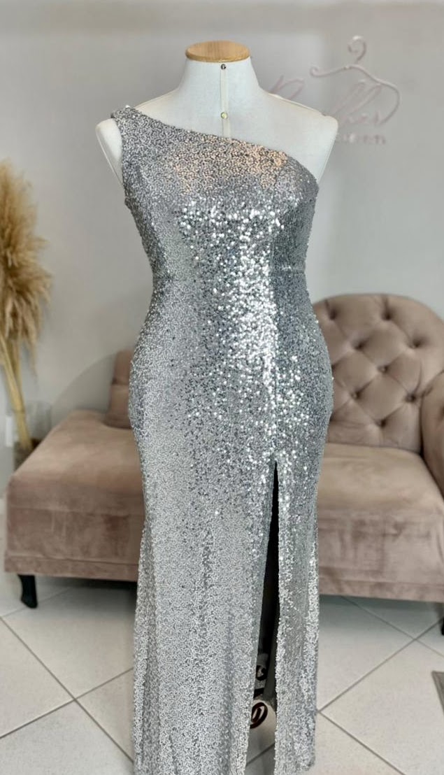 Vestido Prata tamanho G