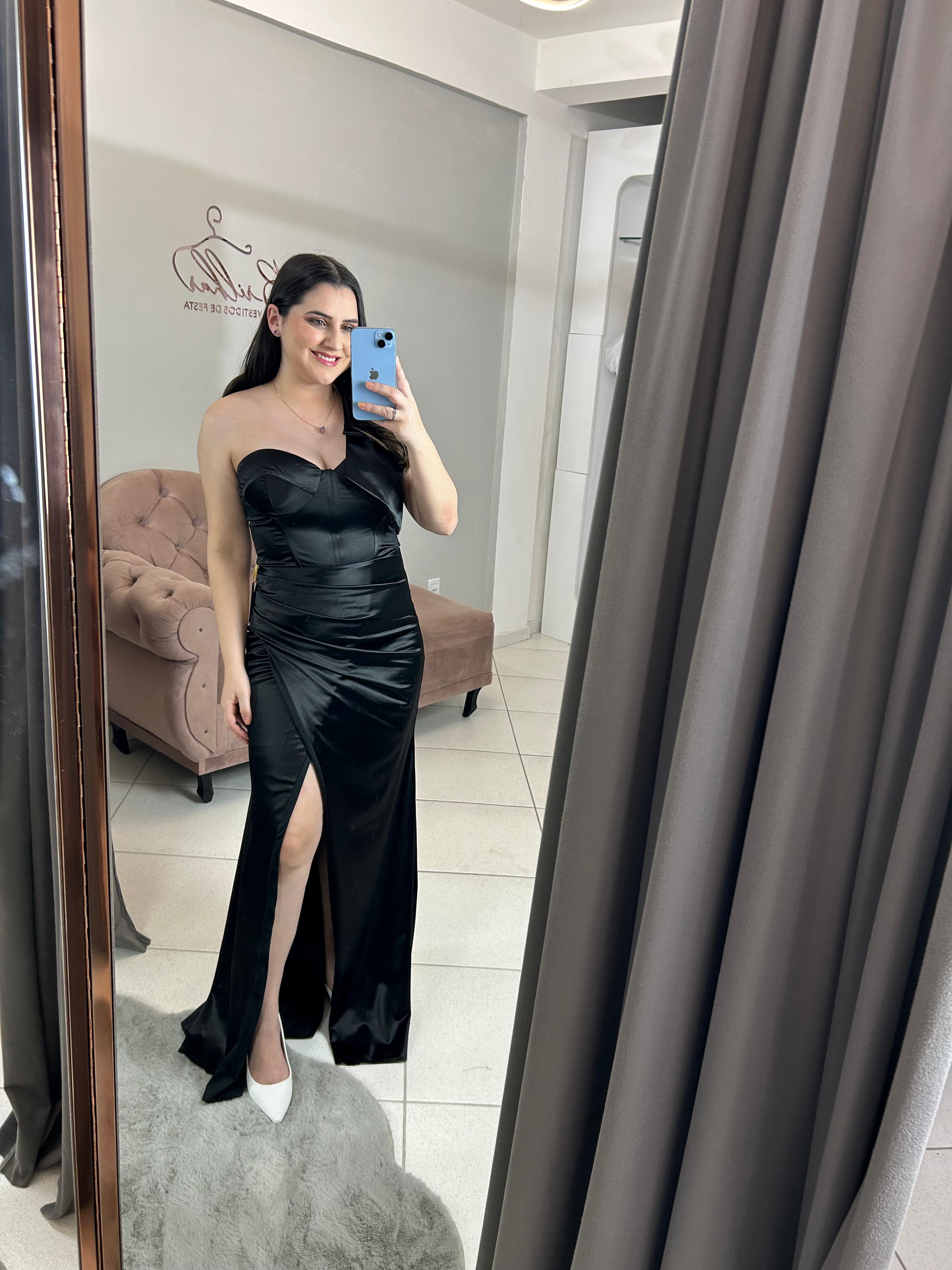 Vestido Preto Tamanho G