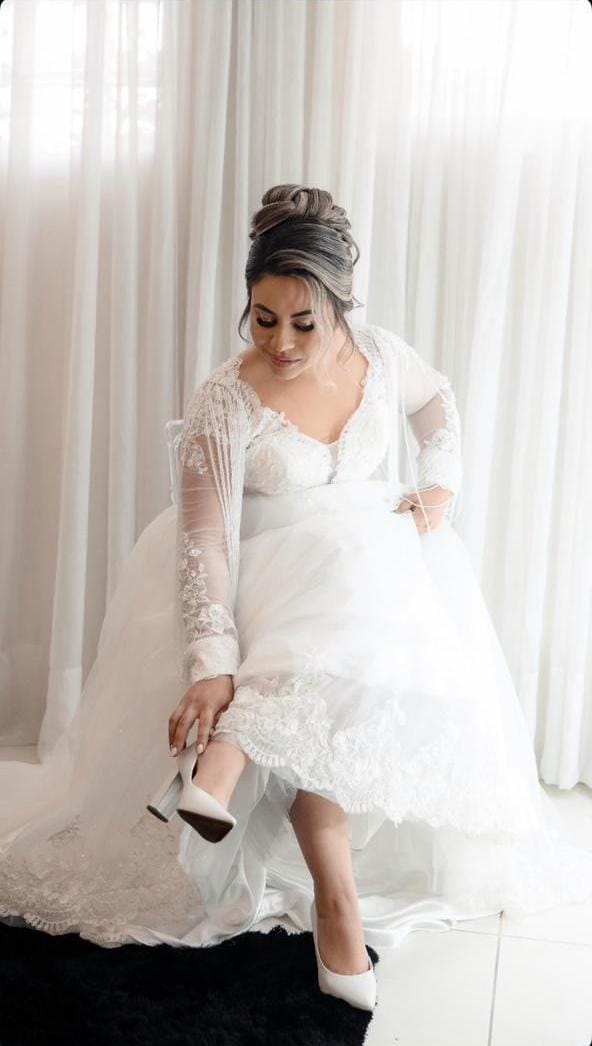 Vestido de Noiva Tamanho M