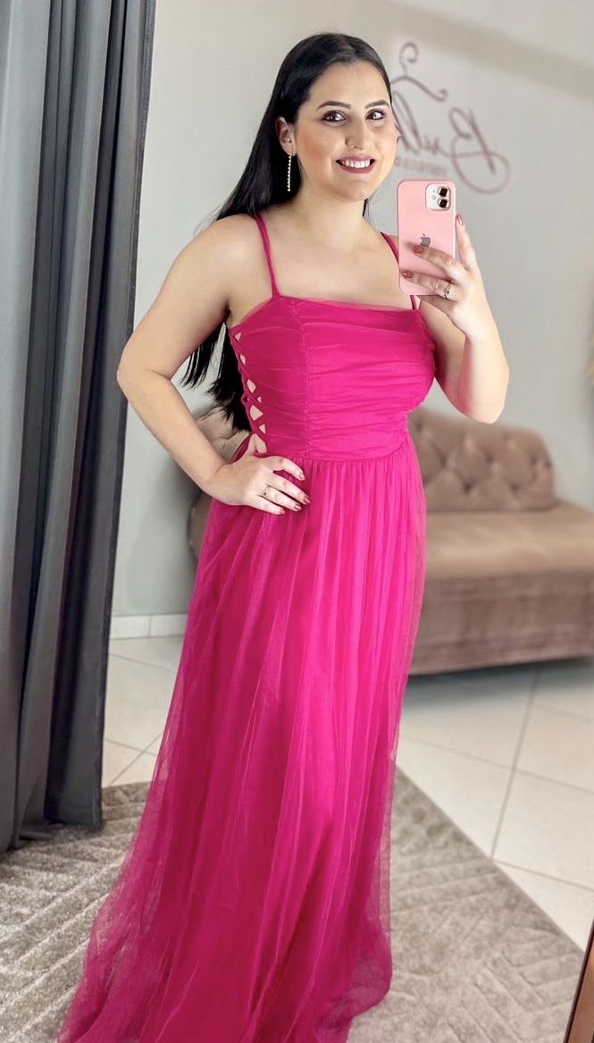 Vestido Rosa Pink tamanho P