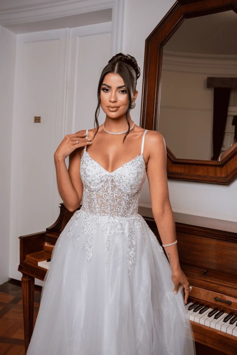 Vestido de Noiva Tamanho M 
