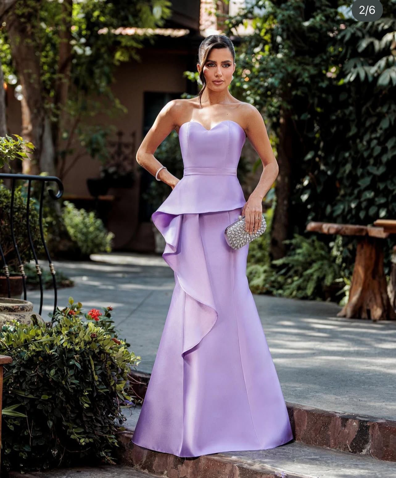 Vestido Lavanda tamanho G 