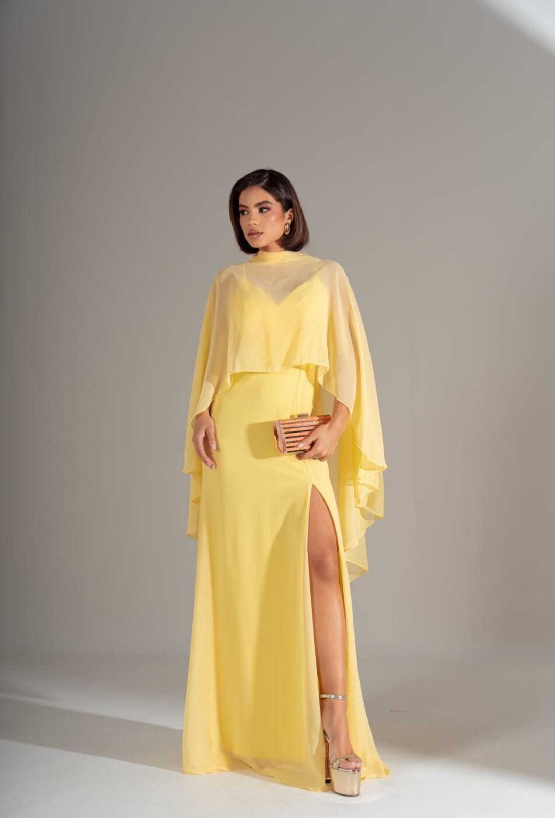 Vestido Amarelo tamanho M