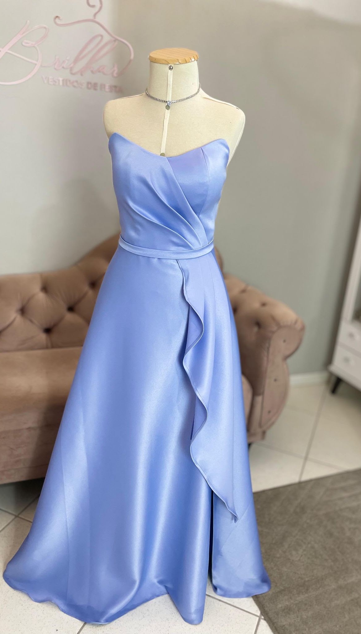 Vestido Azul Serenity Tamanho M