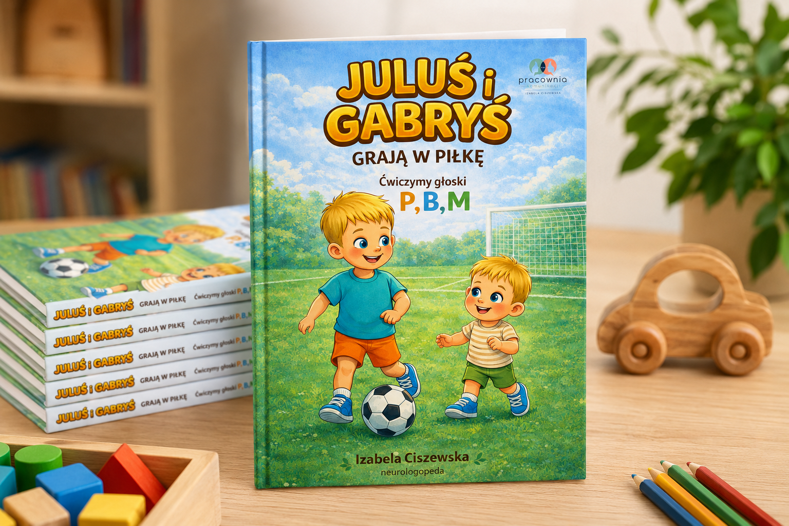 Juluś i Gabryś grają w piłkę (ebook)