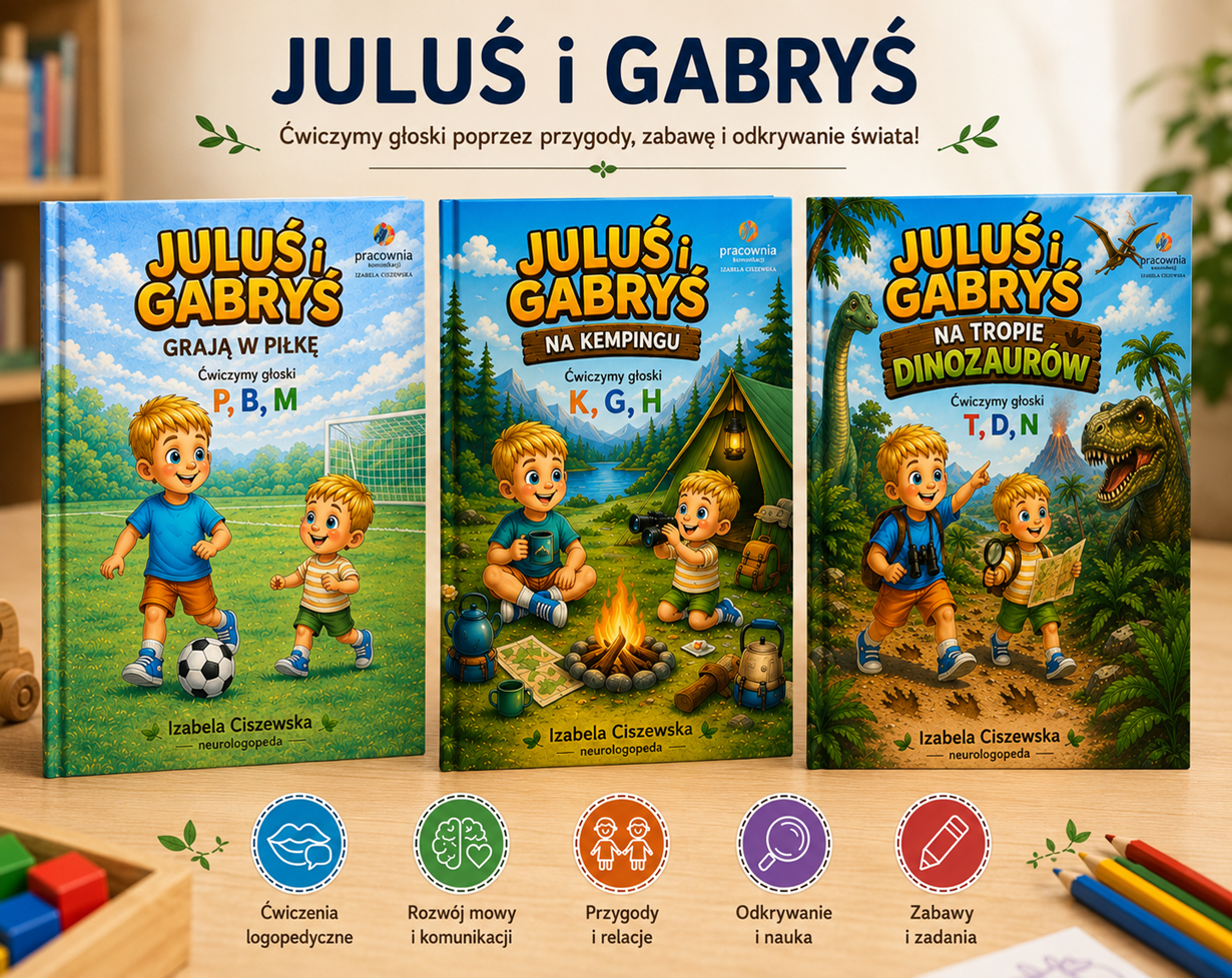 BESTSELLER Juluś i Gabryś – Pakiet 3 Ebooków