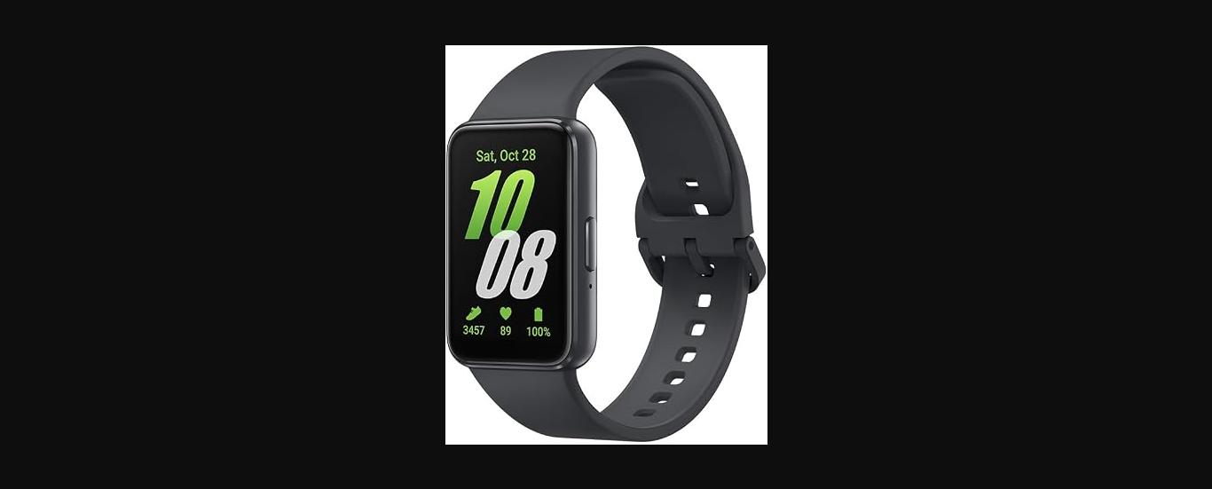 Smartwatch Samsung Galaxy Fit3 Display 1.6" Grafite