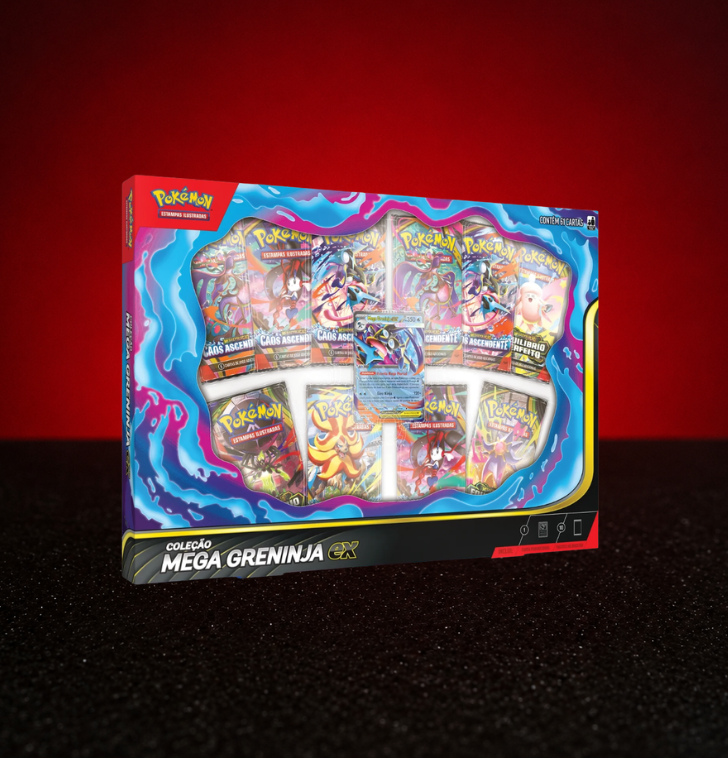 Box Coleção Mega Greninja ex