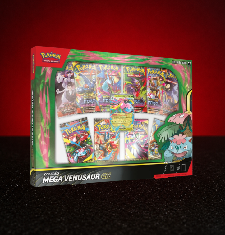 Box Coleção Mega Venusaur ex