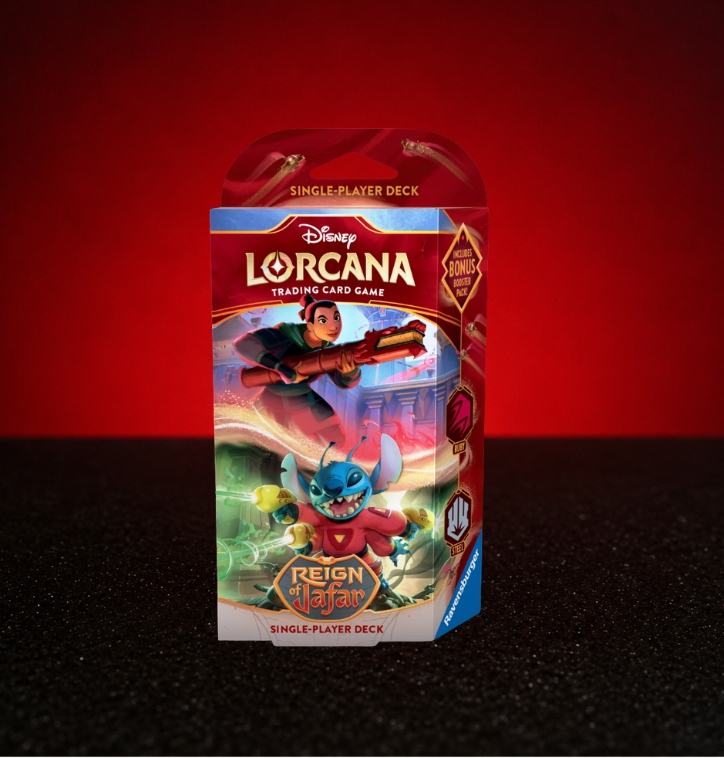 Lorcana Set 08 Reign of Jafar - Deck Inicial Tiana e Bruno