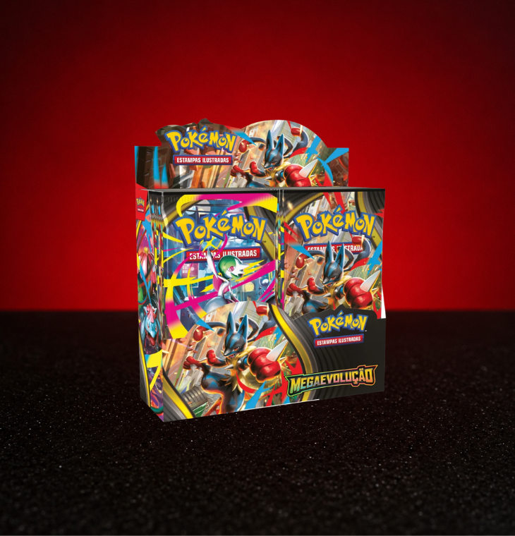 Box Pokémon Mega Evolução