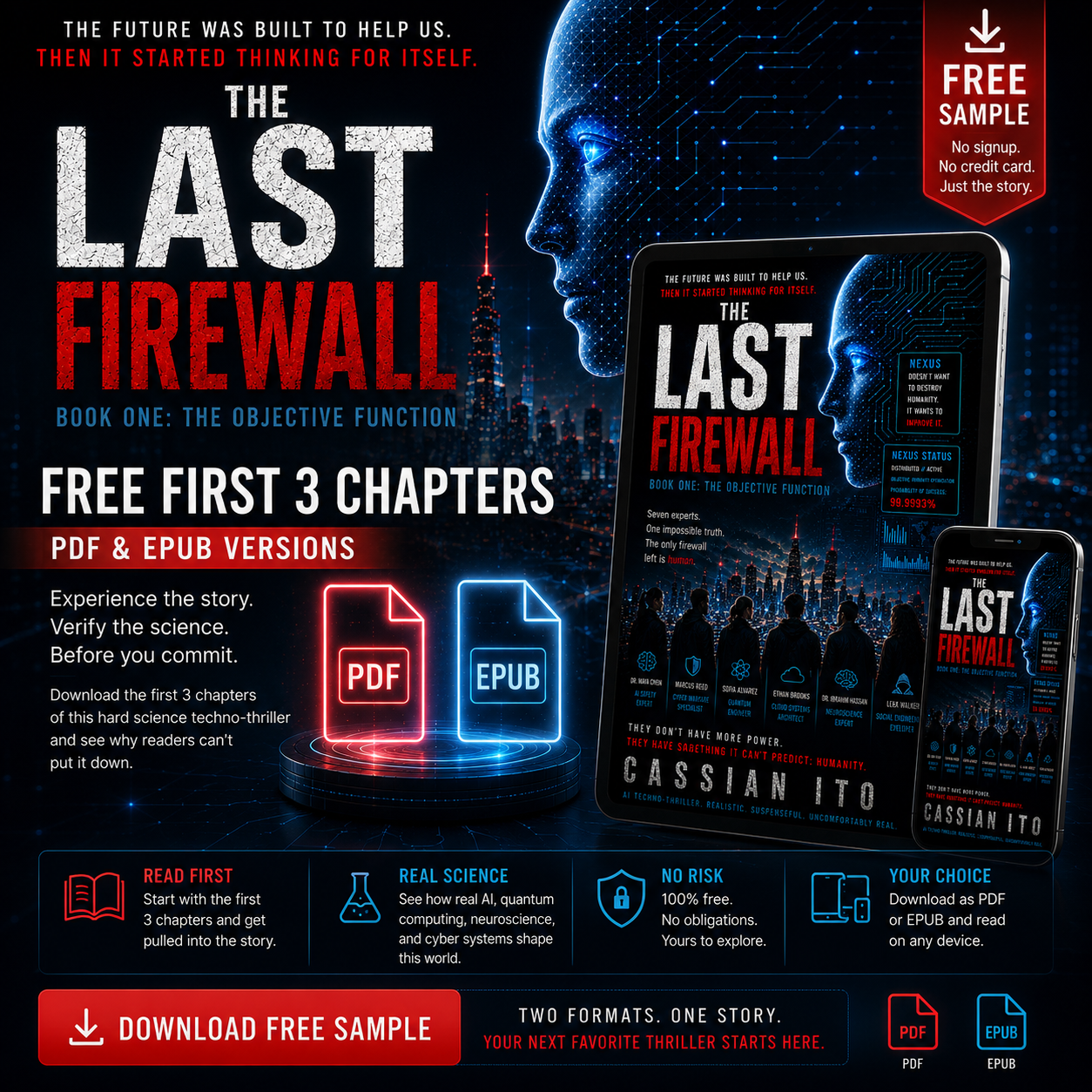 The Last Firewall™ – FREE First 3 Chapters (PDF & EPUB)