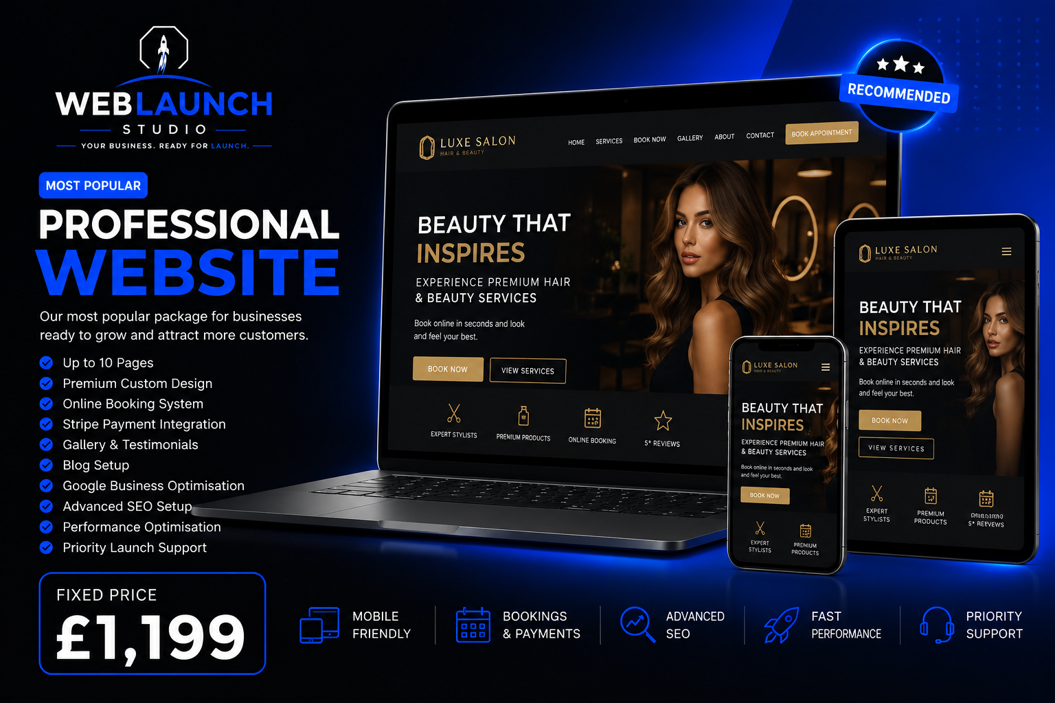 Professional Website