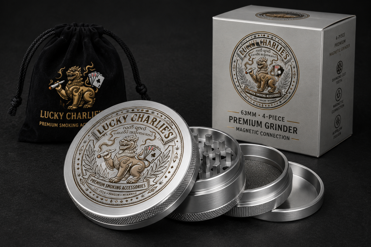 Lucky Charlie's Premium Grinder