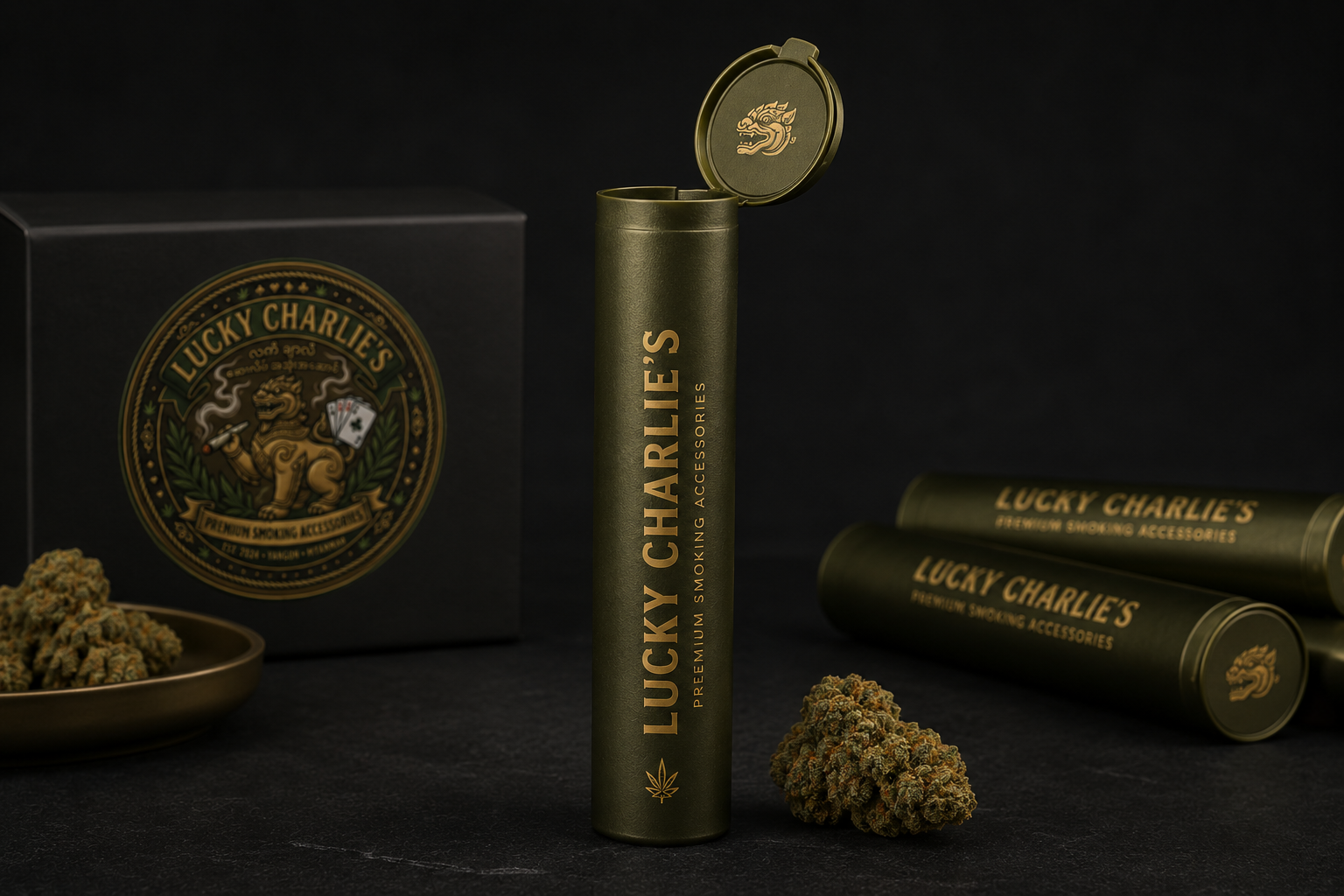 Lucky Charlie's Premium Smoking Tube