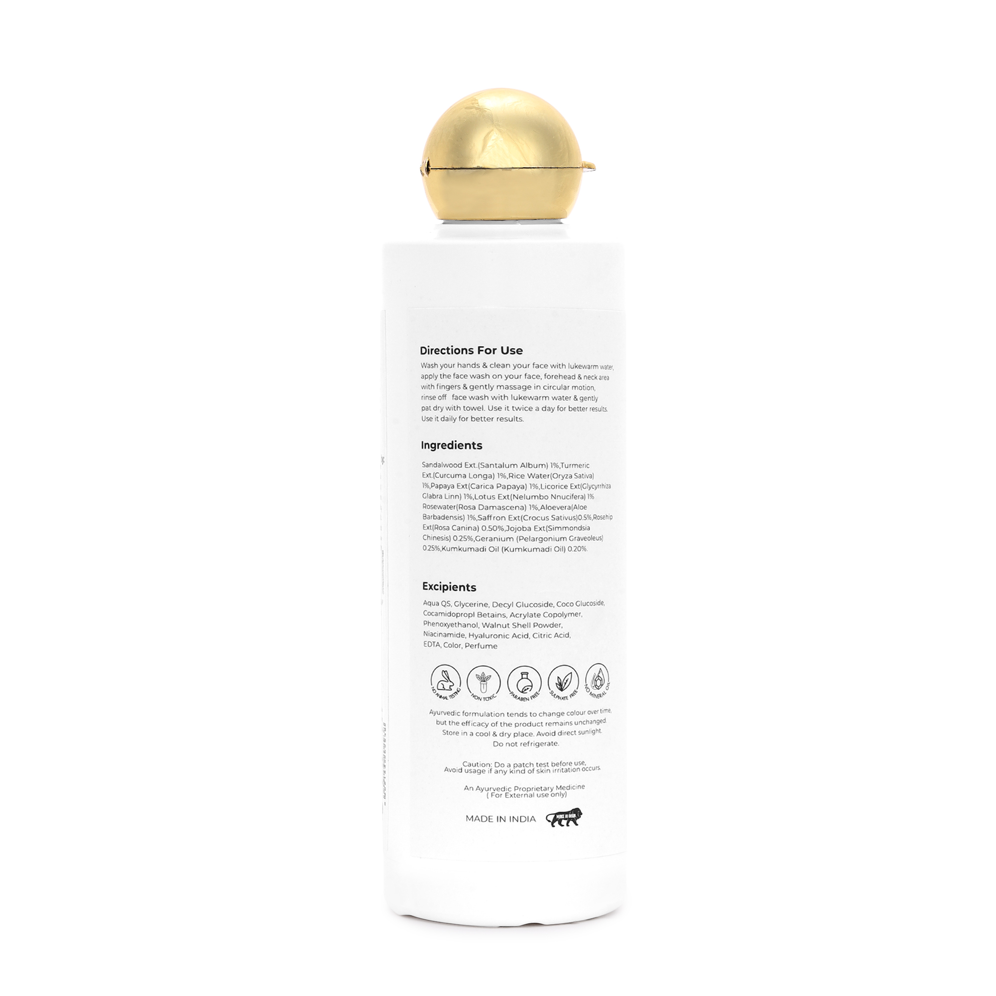 Glow Ritual Face Wash with Scrub