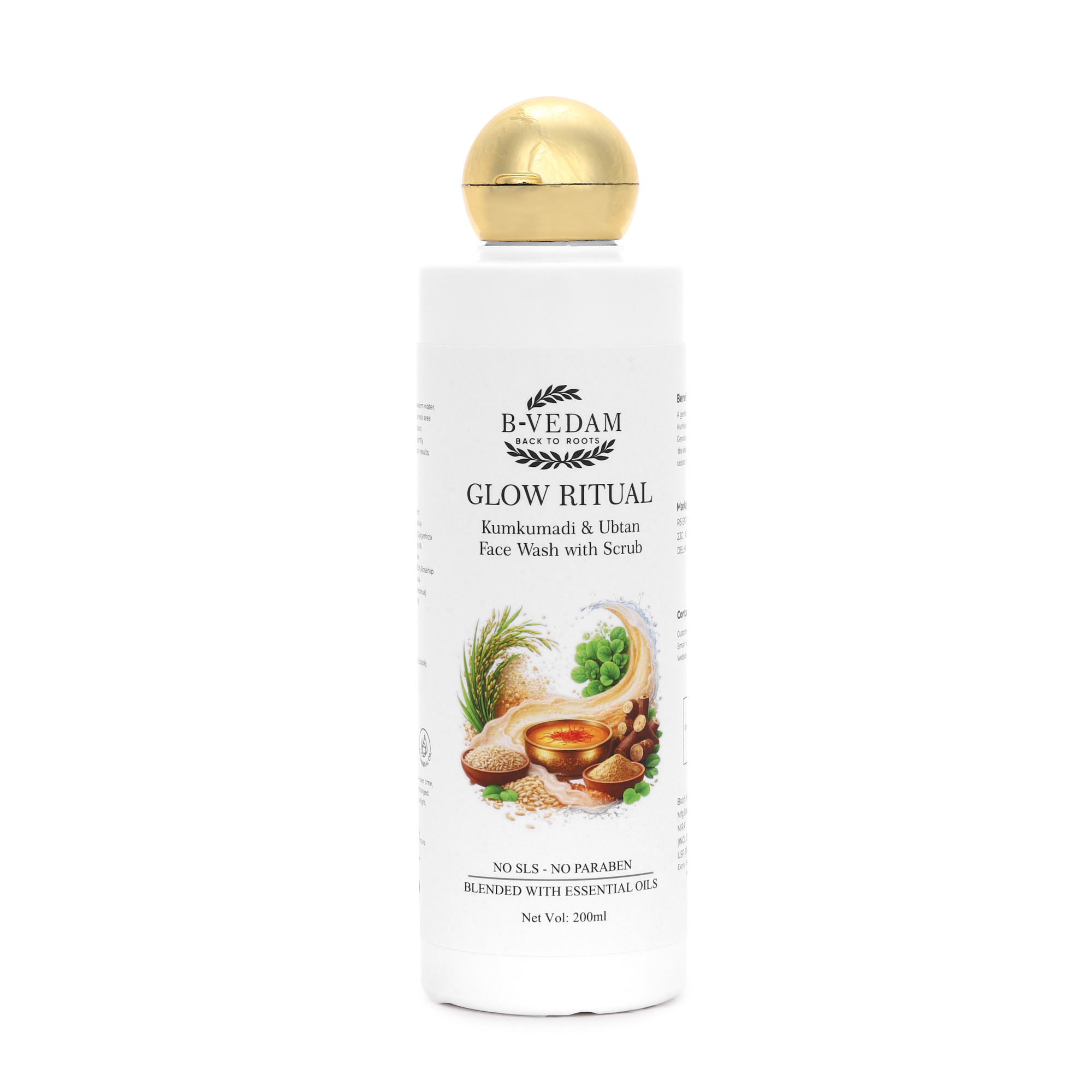 Glow Ritual Face Wash with Scrub