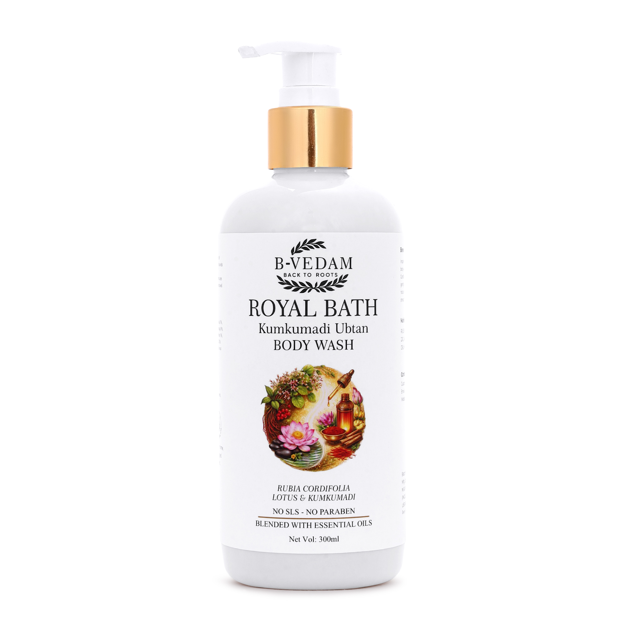 Royal Bath Kumkumadi Ubtan Body Wash