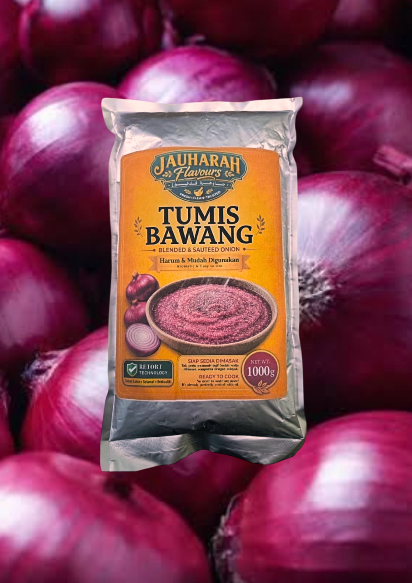 BLENDEED & SAUTEED ONION