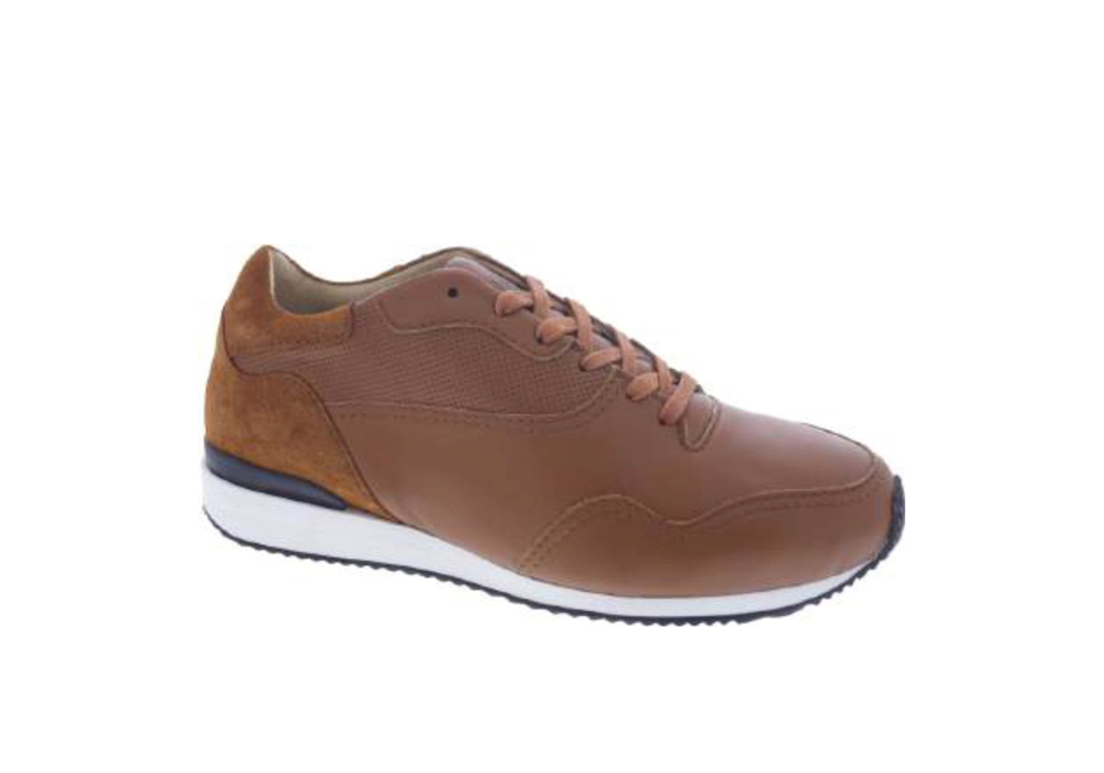 Classic Brown Leather Sneaker