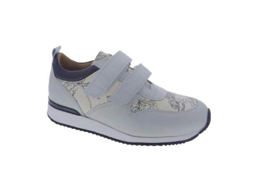 Floral Print Velcro Sneakers | VEW.S.9736A