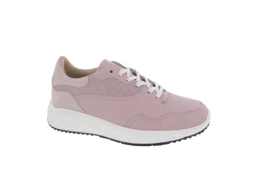 Light Pink Suede Sneakers | VEW.DB.1200