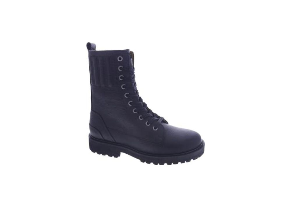 Black Combat Boots | VEW.B.9898