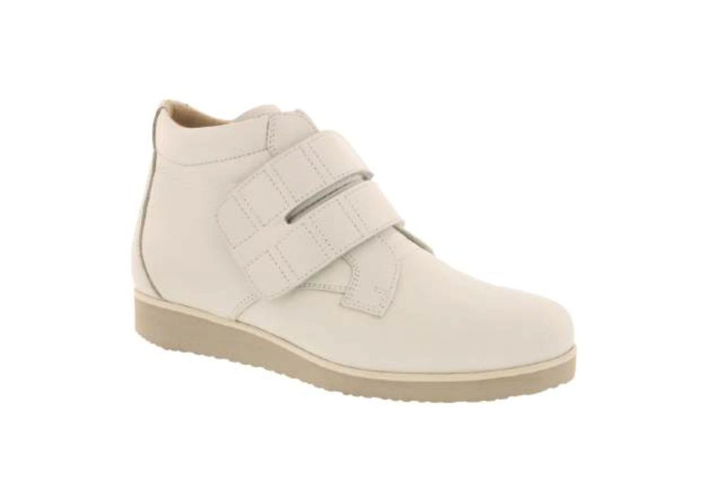 White Velcro High-Top Sneaker | VEW.DB.1200