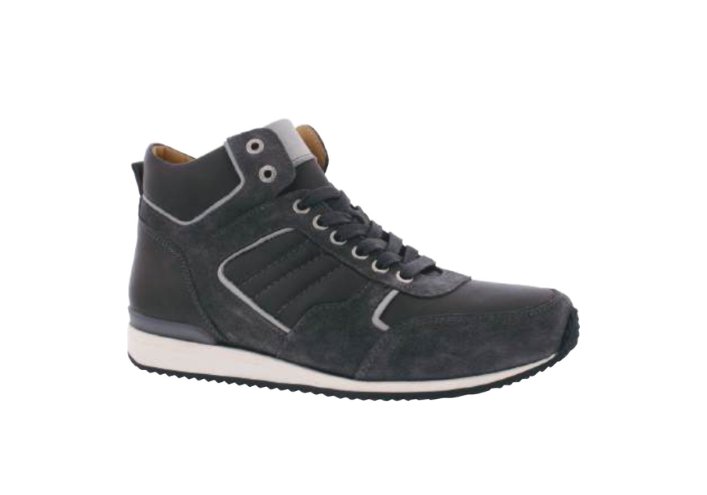 Men's Black High-Top Sneaker