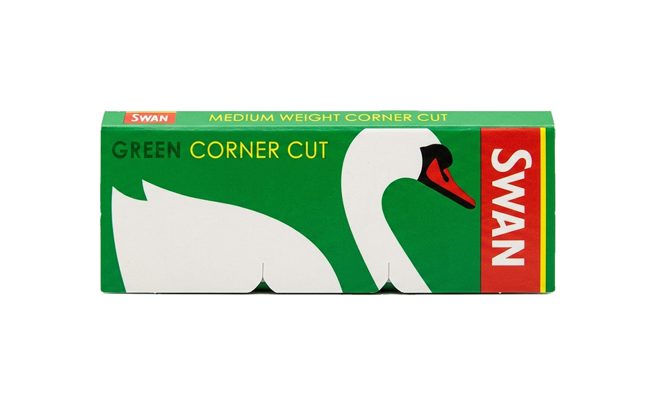 绿天鹅切角纸 Green Corner Cut