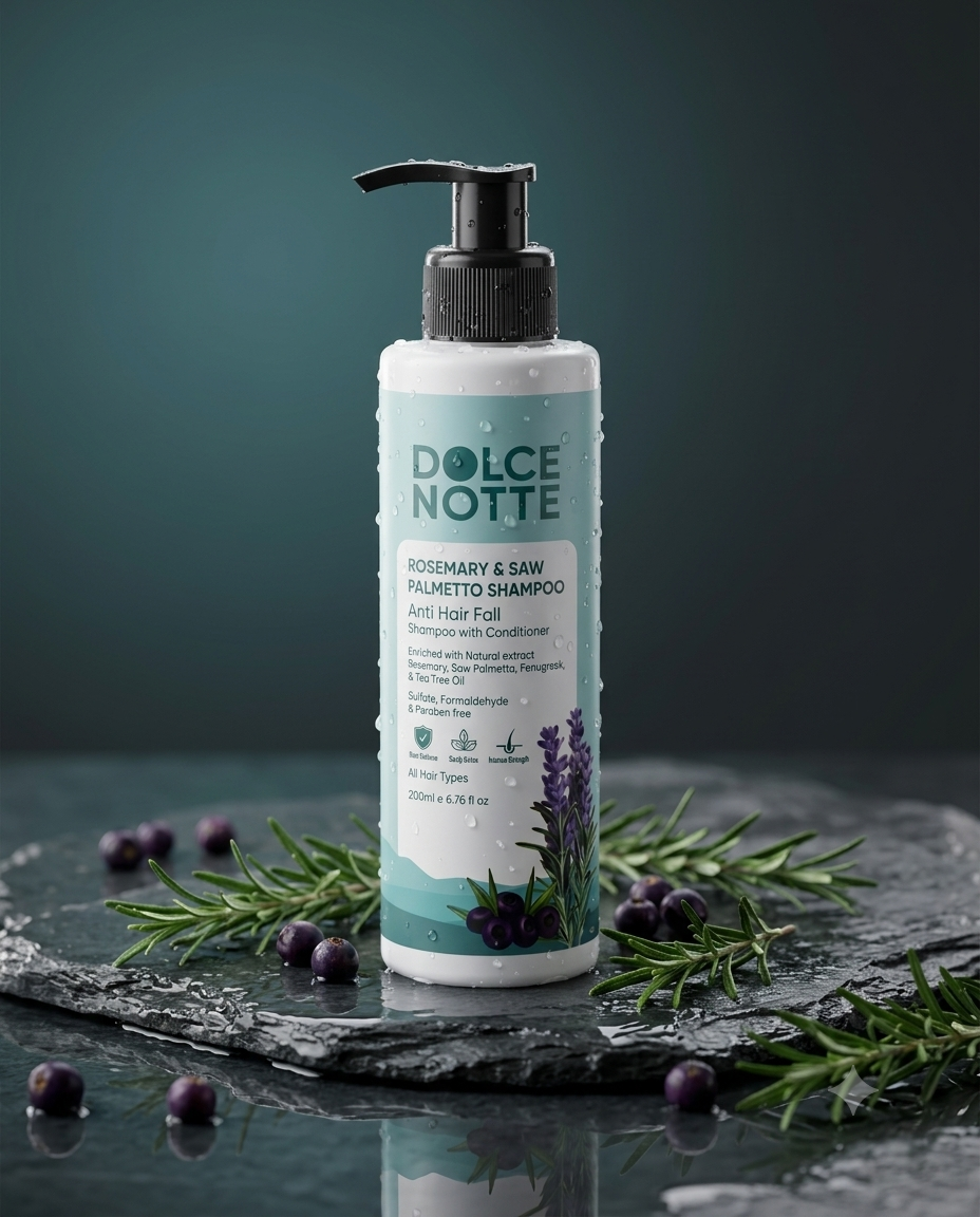 Dolce Notte | Rosemary & Saw Palmetto Shampoo with Conditioner 200ml