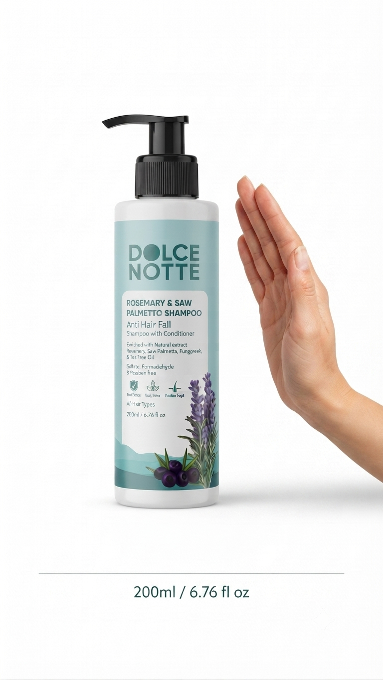 Dolce Notte | Rosemary & Saw Palmetto Shampoo with Conditioner 200ml