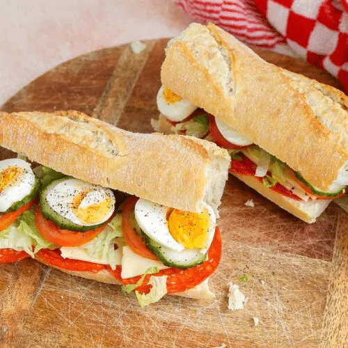 Baguette Kip Barbecue