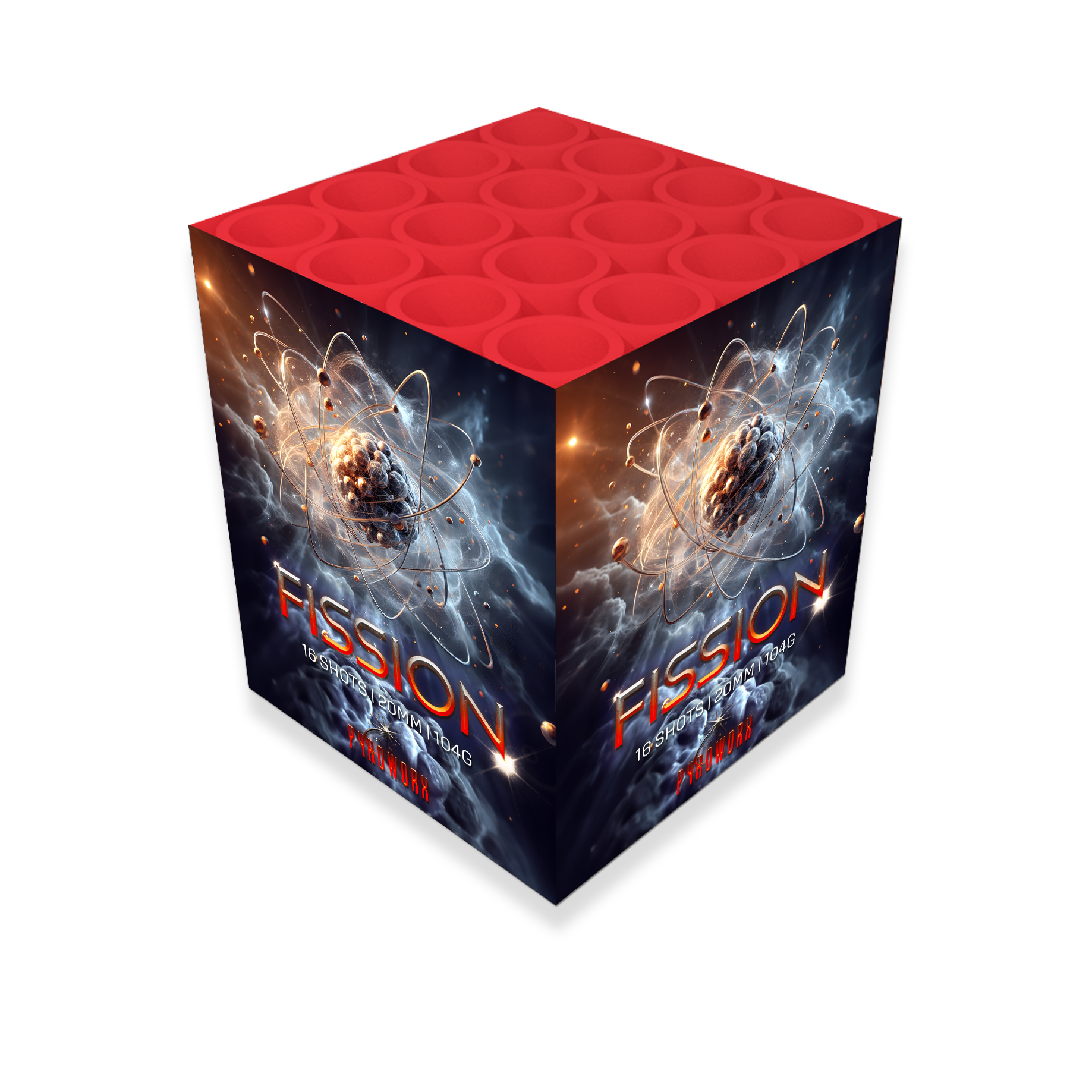 Fission Firework Cake - 16 Shots 