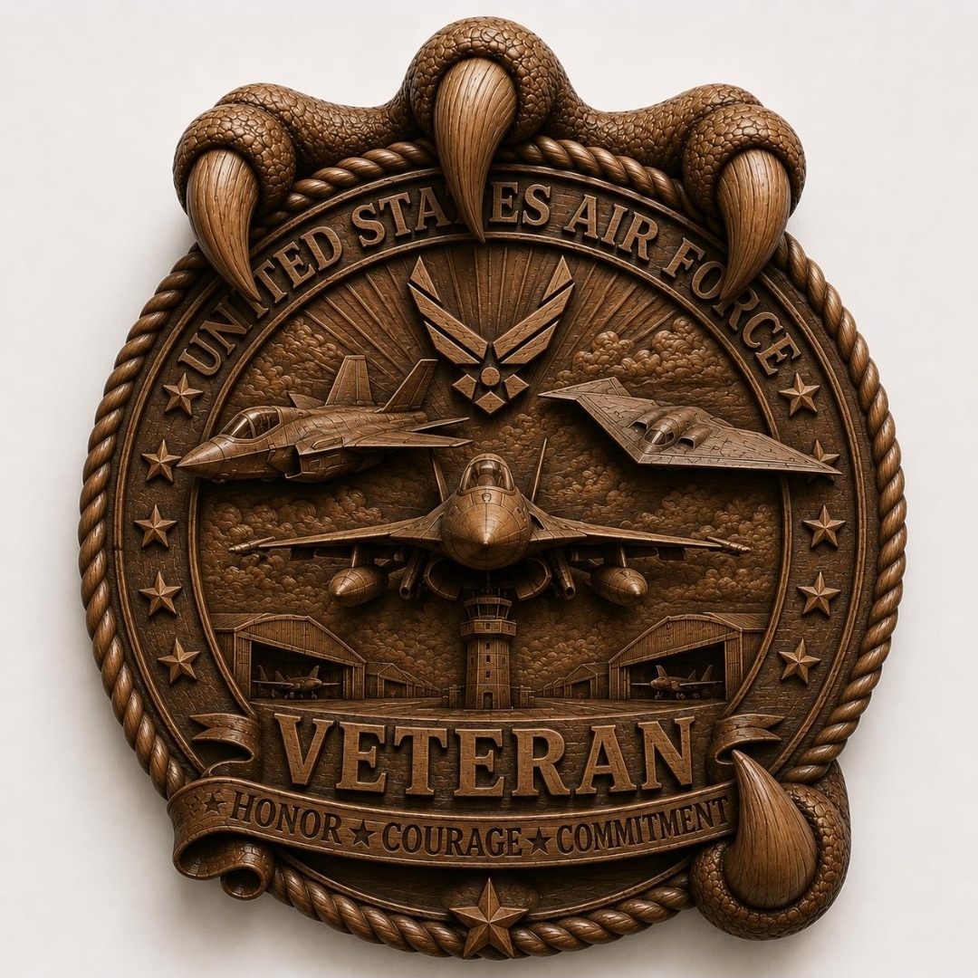 U.S. Air Force Veteran Plaque